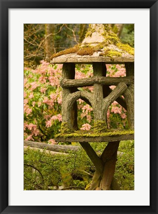 Framed British Columbia, Butchart Gardens Japanese gardens Print