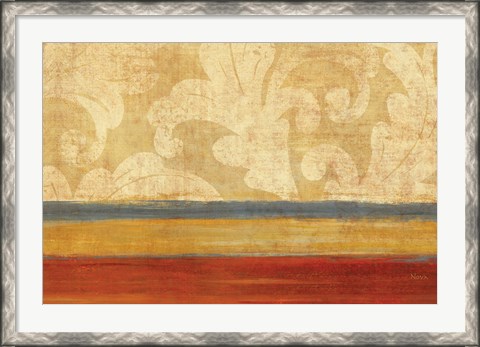 Framed Tapestry Stripe Print