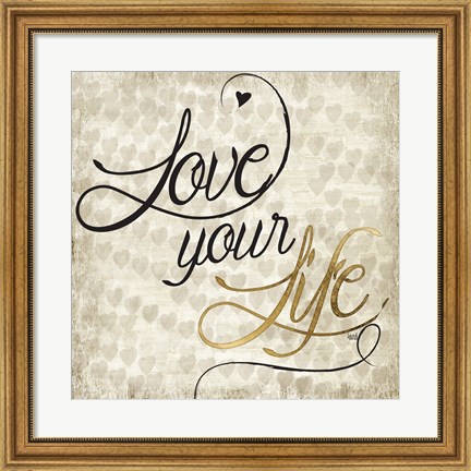 Framed Love Life II Print