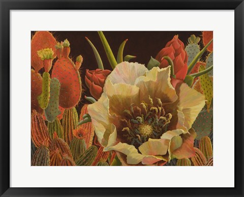 Framed Carol&#39;s Garden Print