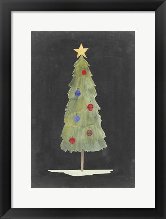 Framed Christmas Glow II Print