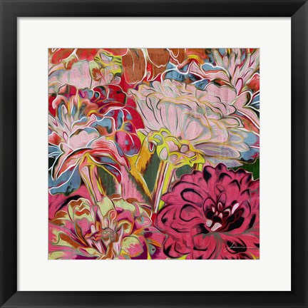 Framed Spring Mix IV Print