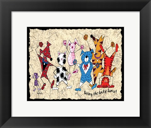 Framed Lucky Dance Print