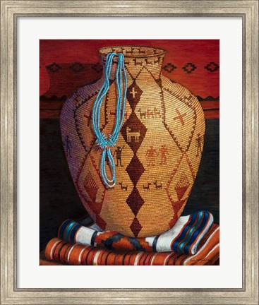 Framed Native American Artistry Print