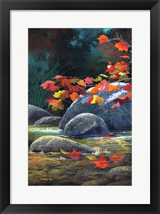 Framed Secluded Glade Print