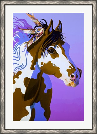 Framed Painted Lady Print