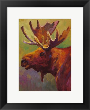 Framed Moose Print