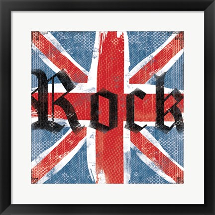 Framed UK Rock II Print