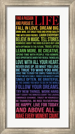 Framed This is Your Life 1 Print
