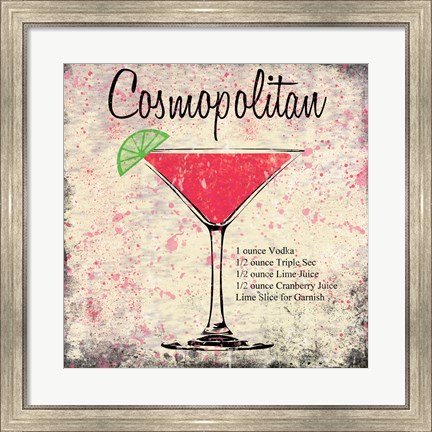 Framed Cosmopolitan Print