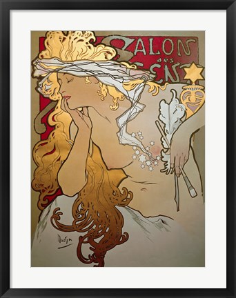 Framed Salon des Cents Print