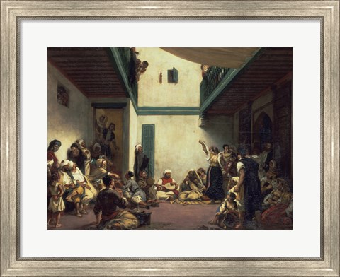 Framed Jewish Wedding in Morocco Print