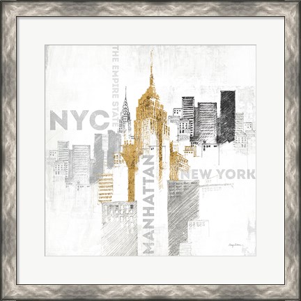 Framed Empire State Building Print