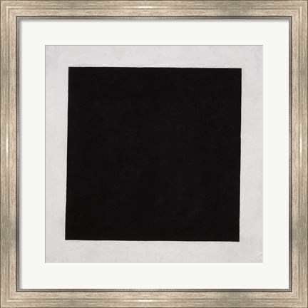 Framed Black Square, c. 1923 Print
