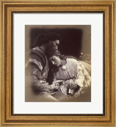 Framed Parting Of Lancelot And Queen Guenievre,  1874-1875 Print