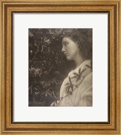 Framed Maud, 1875 Print