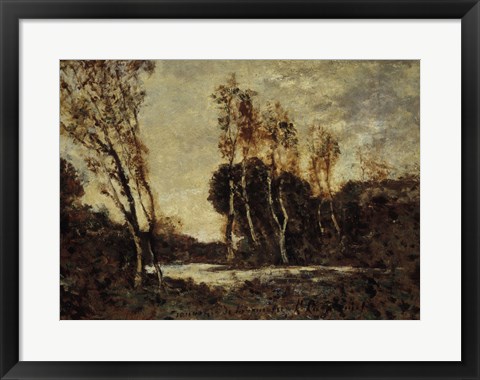 Framed Autumn Landscape Print