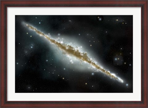 Framed Spiral Galaxy Print