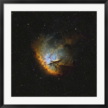 Framed NGC 281, the Pacman Nebula Print