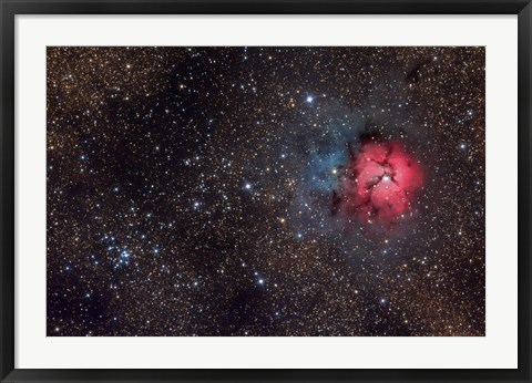 Framed Trifid Nebula Print