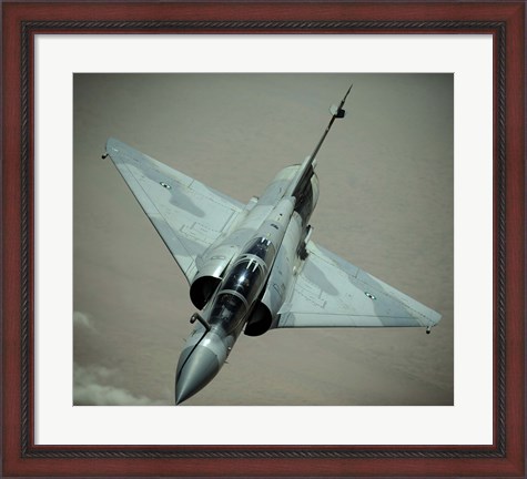 Framed Emirati Mirage 2000 Print