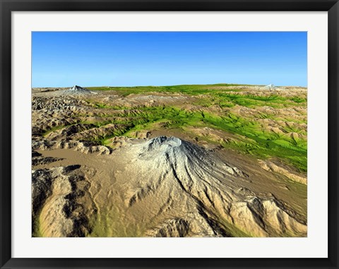 Framed Mount Saint Helens Print