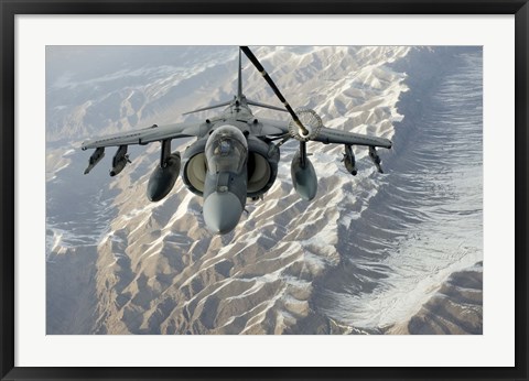 Framed A/V-8B Harrier Print