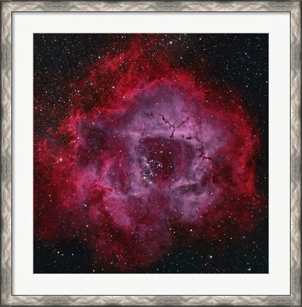 Framed Rosette Nebula Print