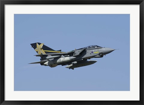 Framed Panavia Tornado GR4 of the Royal Air Force Print