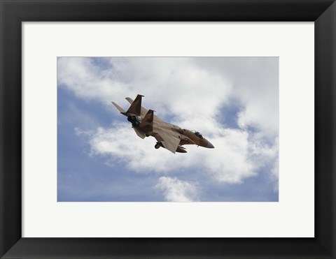 Framed F-15 Eagle Print