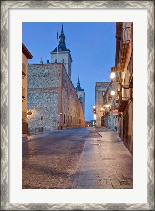 Framed Alcazar, Toledo, Spain Print