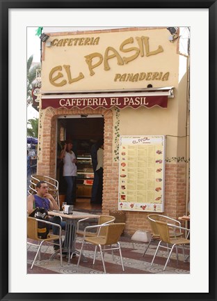 Framed Sign on Tenerife, Canary Islands, Spain Print