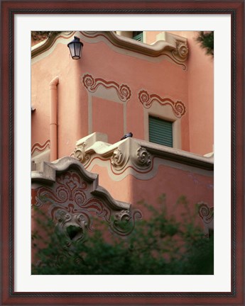 Framed Sights of Parc Guell, Barcelona, Spain Print