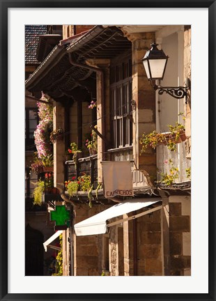 Framed Comillas, Spain Print