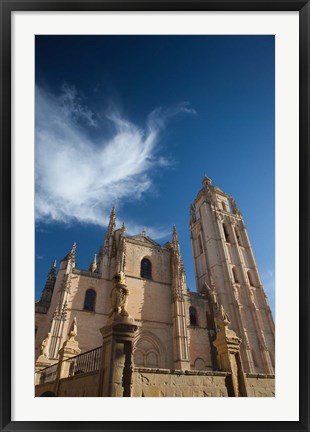 Framed Segovia Cathedral, Segovia, Spain Print