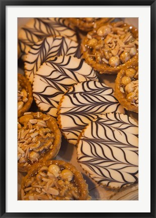 Framed Spain, Castilla y Leon, Yemas de Avila, Sweets Print