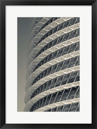 Framed Torre del Agua, Zaragoza, Spain Print