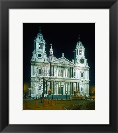 Framed St Paul&#39;s Cathedral, London, England Print