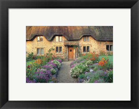 Framed England, Chippenham, Cotswold Stones of Home Print