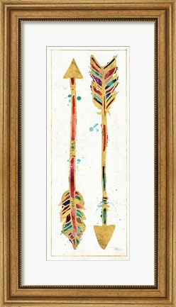Framed Beautiful Arrows I Print