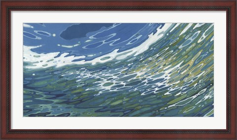 Framed High Wave Print