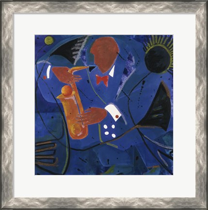 Framed Mood Indigo Print