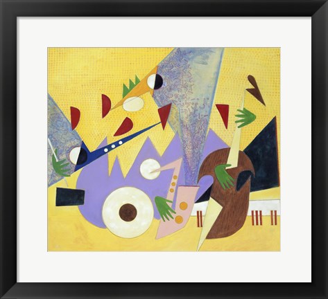 Framed Jazz Matter Print