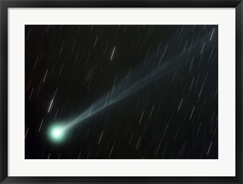 Framed Comet Lemmon Print