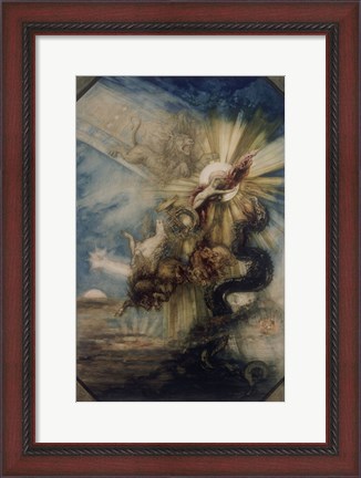 Framed Fall Of Phaeton Print
