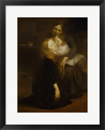 Framed Intimacy, Also Called The Big Sister, 1889 Print