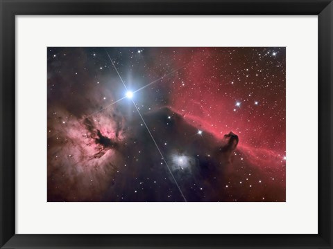 Framed Horsehead Nebula Print