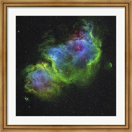 Framed Soul Nebula Print