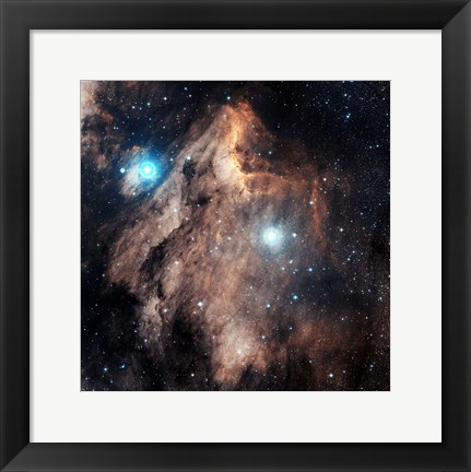 Framed Pelican Nebula III Print