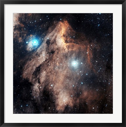 Framed Pelican Nebula III Print